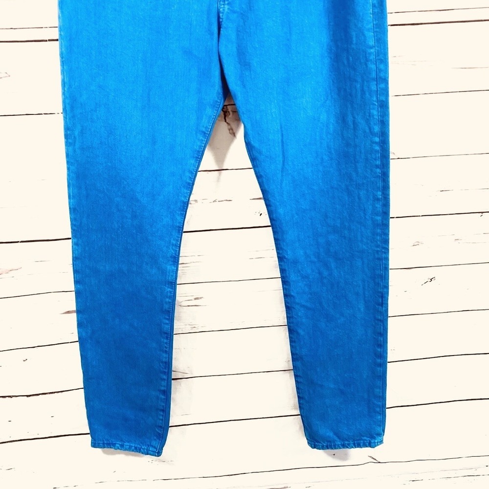 Polo Ralph Lauren Jeans Women's 29 Blue The Callen High Rise Slim Button Fly New - Picture 4 of 9